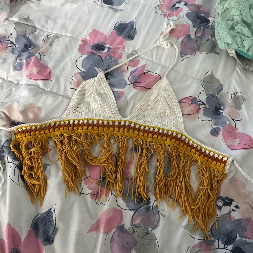 Crochet Charlotte Russe top
